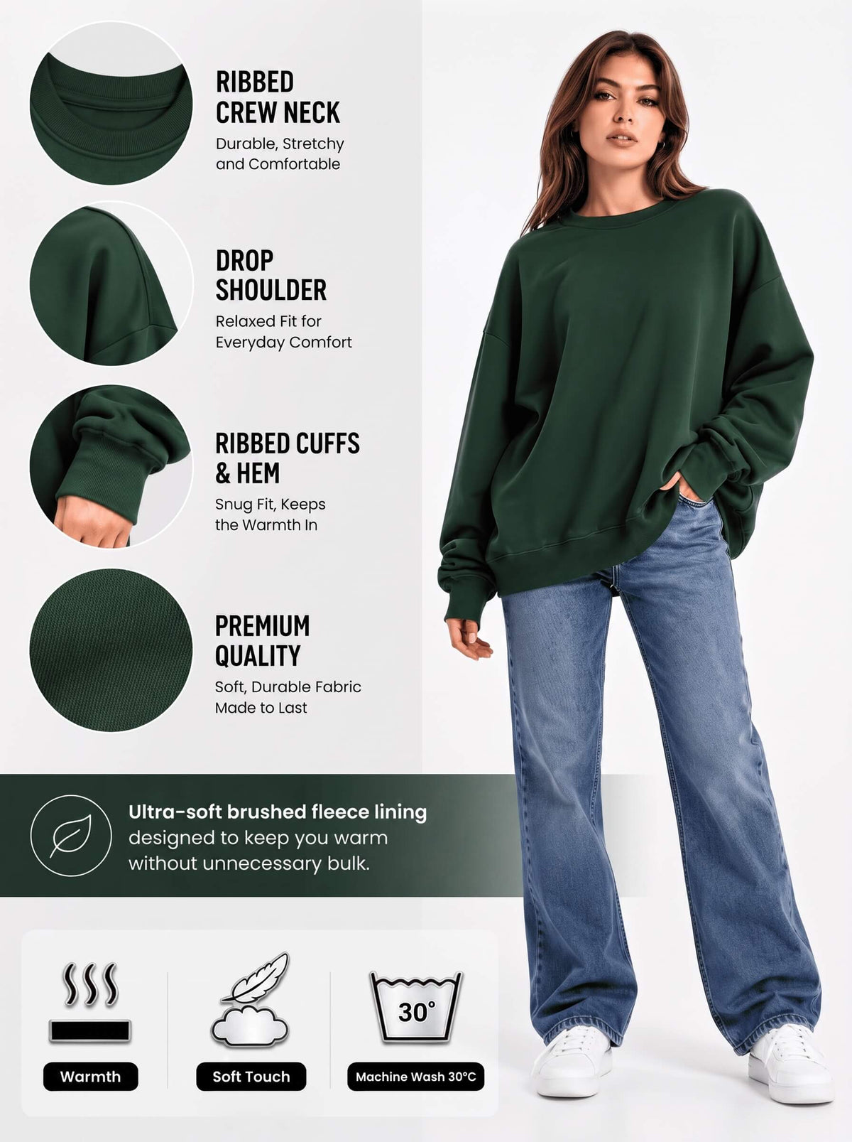 Oversized Women Sweatshirts | SKM