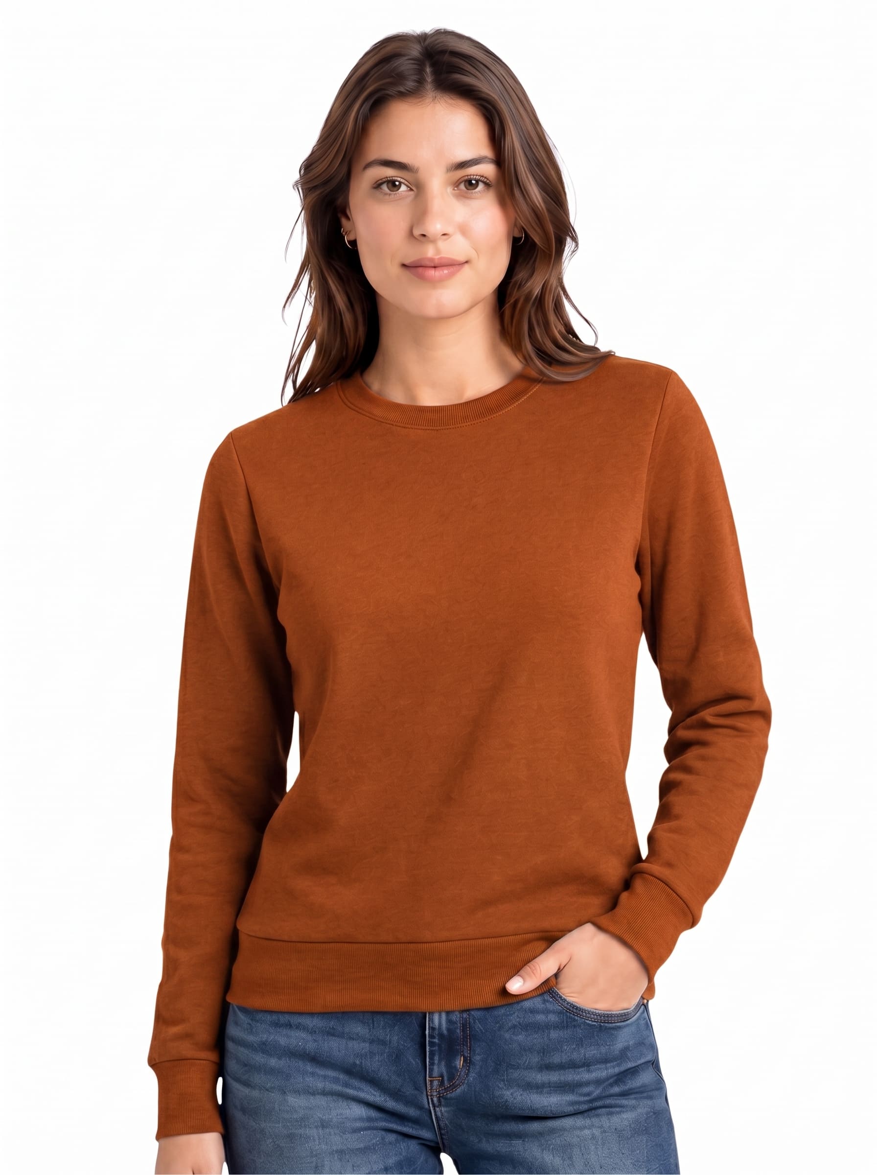Women's Sweatshirts Pack of 3 | SKM Orange