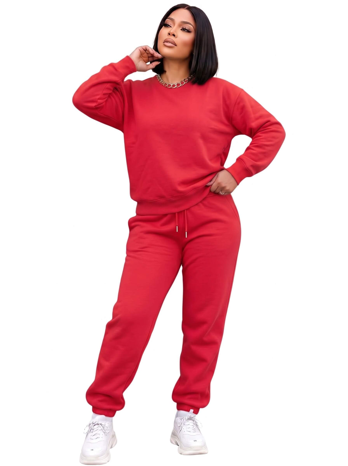 Women Sweatshirt & Joggers Tracksuit | SKM