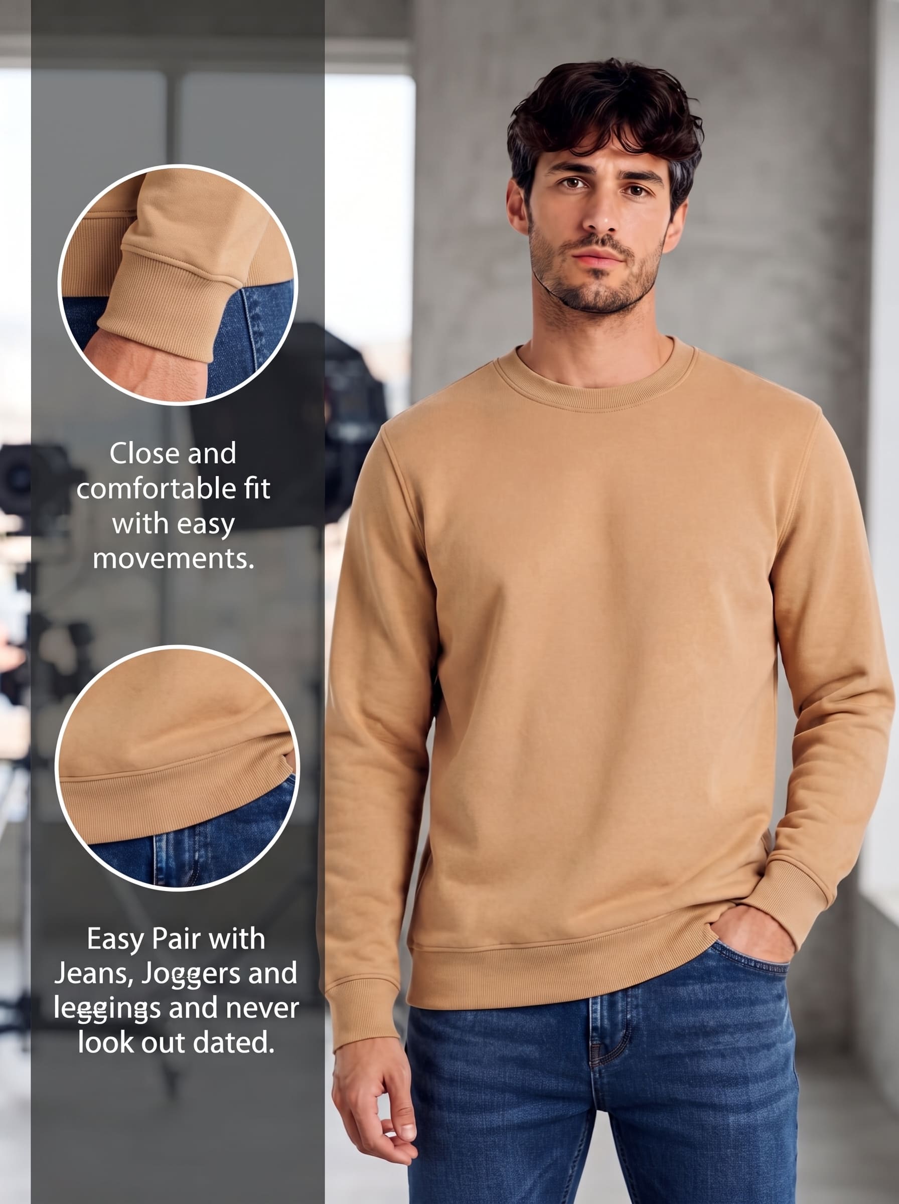 Men's Sweatshirts Pack of 2 | SKM