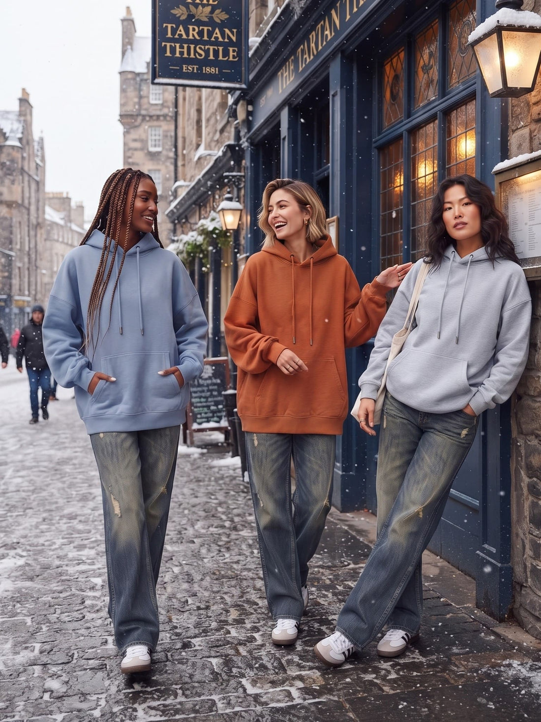 Oversized Women's Hoodie Pack of 3 | SKM