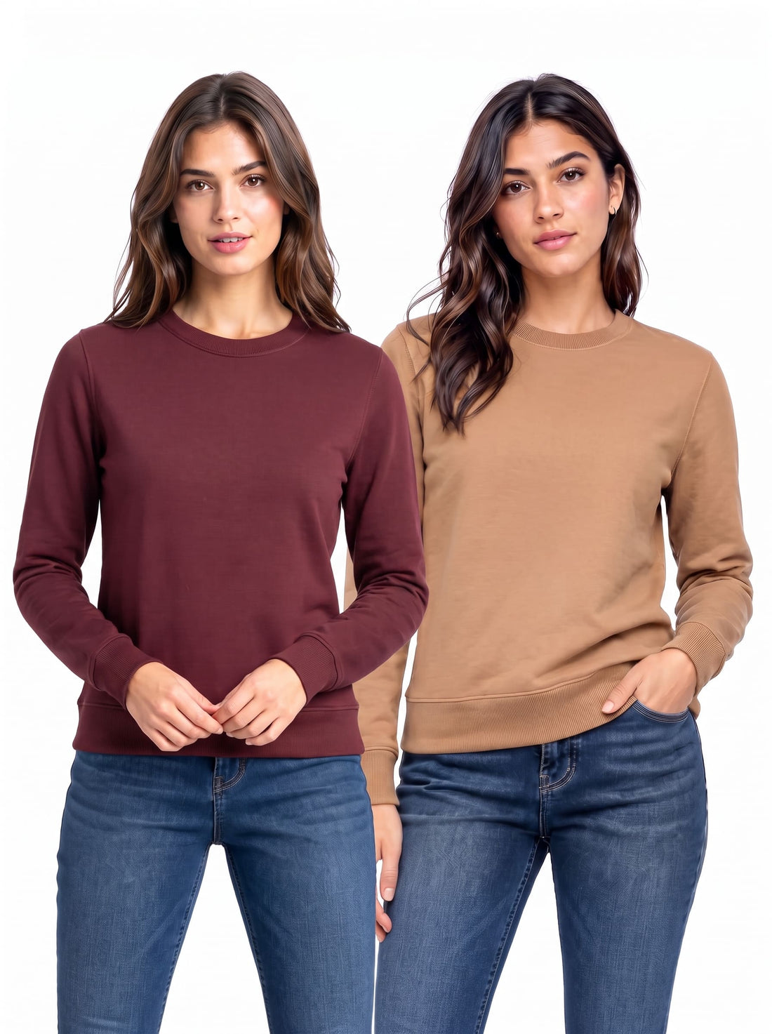 Women's Sweatshirts Pack of 2 | SKM