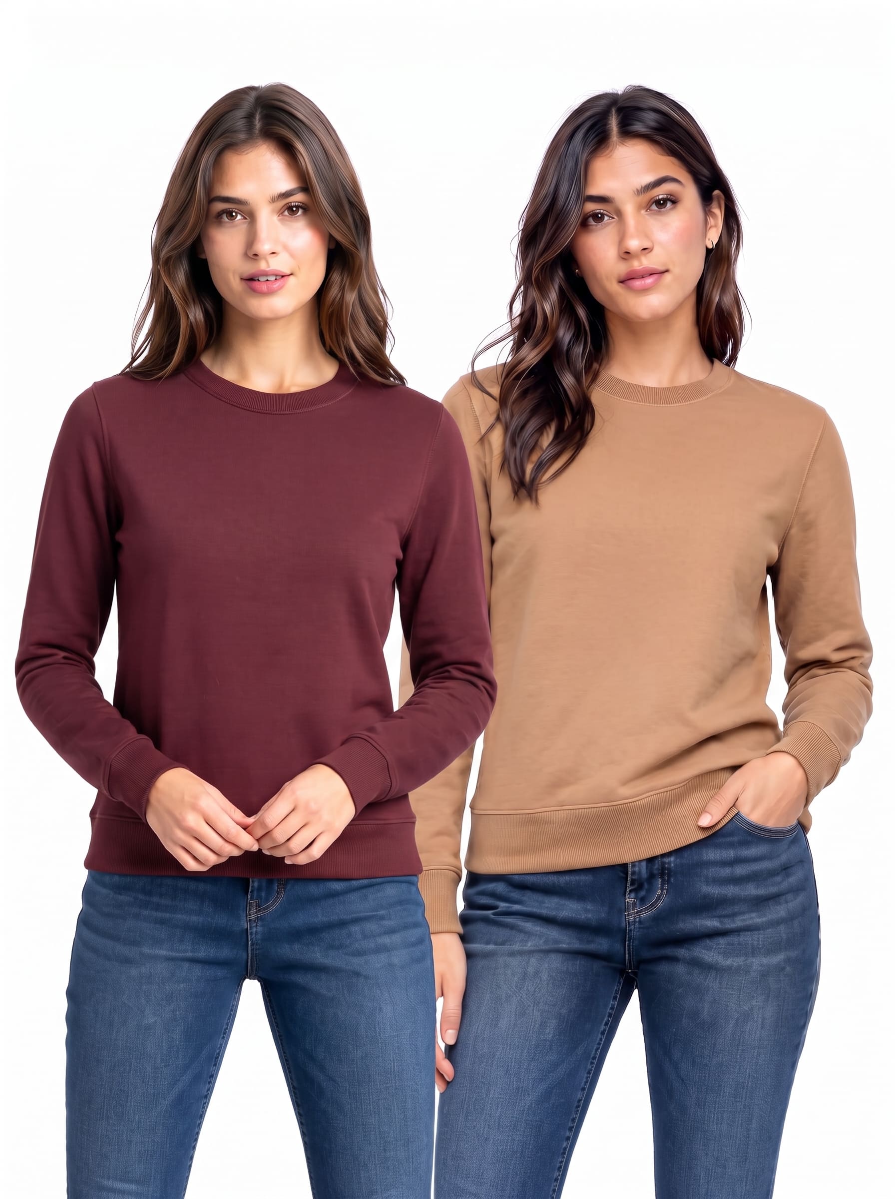 Women's Sweatshirts Pack of 2 | SKM